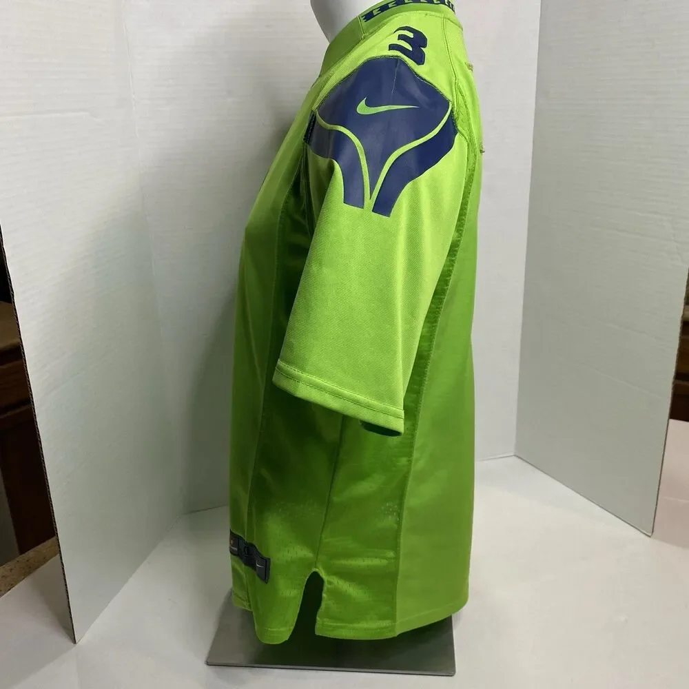 Nike NFL Seattle Seahawks Jersey Youth XL Green Color Rush Russell Wilson